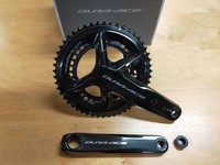 Shimano Dura-Ace FC-R9200 Kurbelgarnitur Schwarz 2X12 Hollowtech 172,5Mm 50X3...