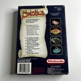 Solstice: The Quest for the Staff of Demnos (Nintendo NES, 1990 PAL A) Puzzle