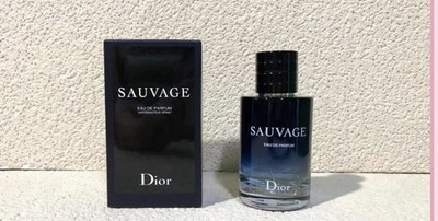 Dior Sauvage Eau de Parfum Spray 3.4 fl oz Regular Size Men Fragrance