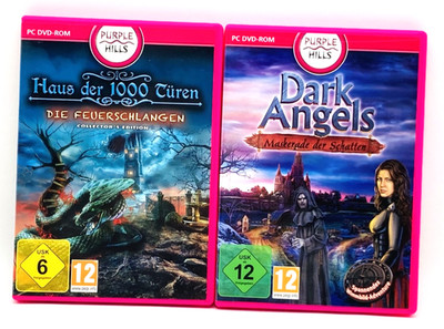 Bundle Wimmelbild Haus der 1000 Türen Feuerschlangen und Dark Angels PC CD-ROM