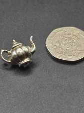 Vintage Sterling silver teapot Charm/Pendant 4.45g