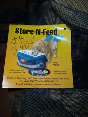 Our Pets Store-N-Feed - NOS