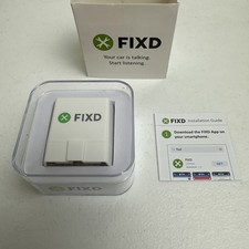 FIXD OBD-II ACTIVE CAR HEALTH MONITOR ENGINE CODE READER DIAGNOSTIC SCANNER NEW