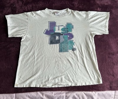 Vintage 90s Nike Just Do It Graphic Shirt-USA Made-L-Read/Look-Cool-Small Stains