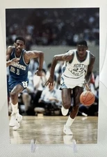 Michael Jordan Vs Georgetown in College NCAA Championship - 4x6 Photo 🔥 UNC 🔥