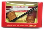 Falcon Hunter Pipe Set with Straight Stem and with different Hunter Bowls