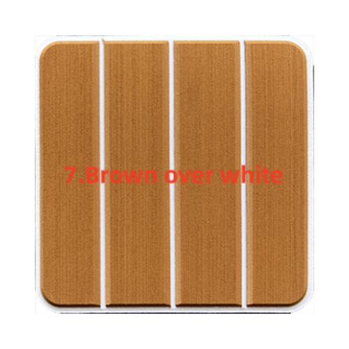 2016 SCARAB 195 cockpit Swimming platform 1/4" 6mm EVA Faux Teak Decking - Picture 23 of 24