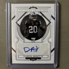 2020 Panini National Treasures Rookie Signatures Damon Arnette #129 /99 (AU, RC)