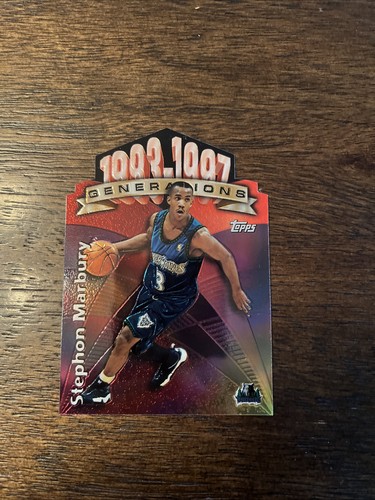 Stephon Marbury #G25 1997 Topps Generations card