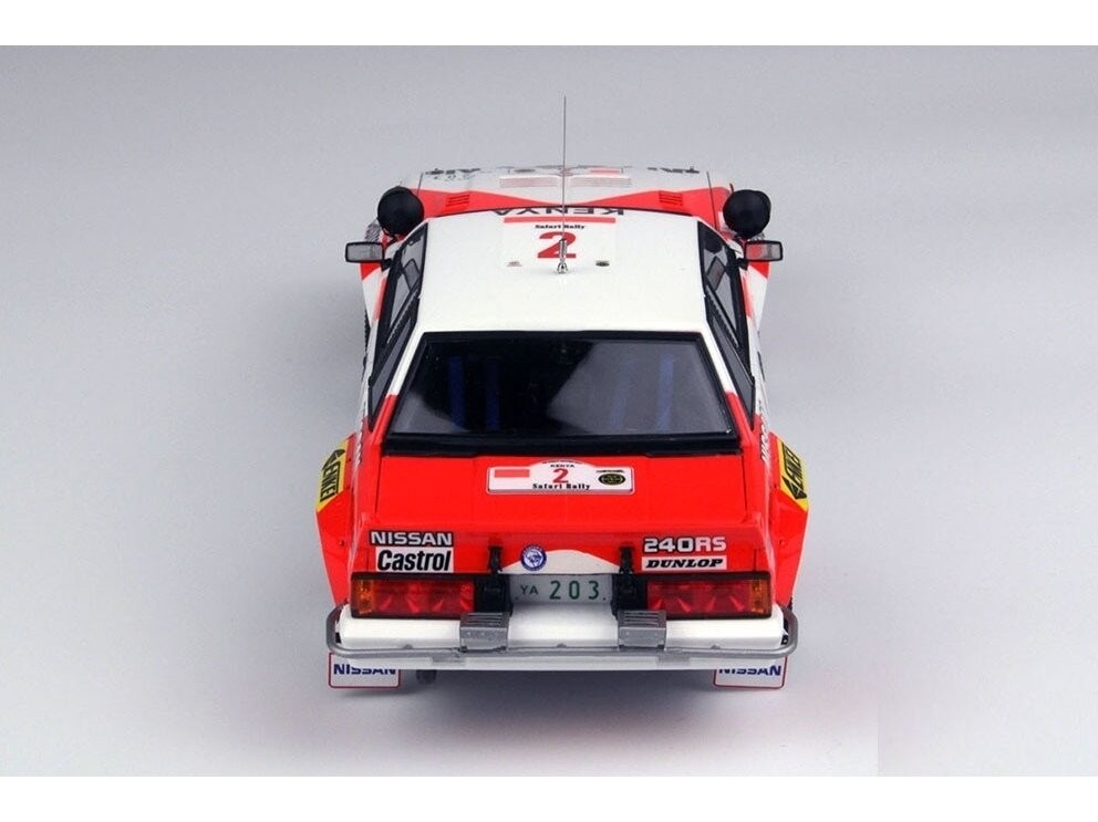 1/27　AOSHIMA BEEMAX Nissan 240RS AOSHIMA-B24014 Kit 1/24 Nissan 240RS #2 BS110 Safari Rally
