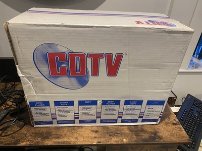 Commodore Amiga CDTV - BOXED - Komplettset-up - FUNKTIONIERT - mit Extras inkl. Spiele
