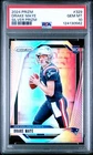 124130562 Drake Maye 2024 Panini Prizm #329 Silver Rookie RC PSA 10