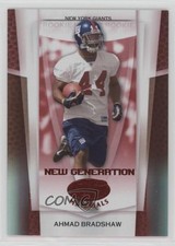 2007 Leaf Certified Materials New Generation Mirror Red /100 Ahmad Bradshaw 2d8