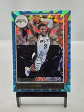 2021-22 Panini NBA Hoops Keldon Johnson Teal Explosion San Antonio Spurs #34