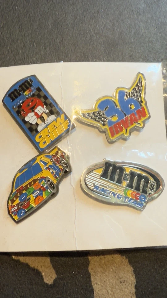 КЛАССИЧЕСКИЙ M&M NASCAR IRVAN ЗНАЧОК ЛОТ КОМПЛЕКТ 1999 - Изображение 2 из 3