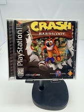Crash Bandicoot PS1 PlayStation 1 Complete CIB Black Label