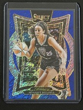 2025 Panini Select WNBA #33 Monique Billings Blue Shimmer Prizms FOTL 2/7
