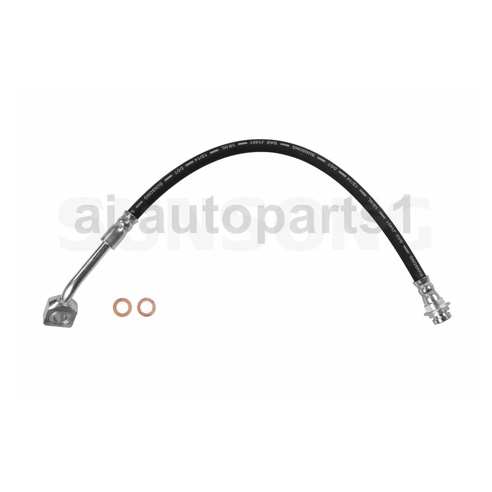 Manguera hidráulica de freno delantera izquierda y derecha 2 piezas para Buick Enclave 2008-2017 Foto 3 de 4