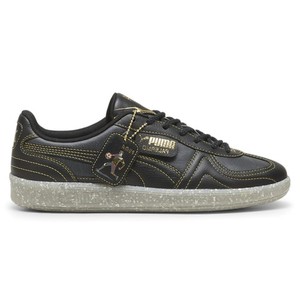 PUMA Palermo Play Loud Lace Up Mens Black Sneakers Casual Shoes 40108801
