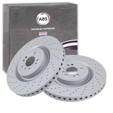 2x A.B.S. BREMSSCHEIBEN 390mm VORNE passend für MERCEDES-BENZ GL-KLASSE GLE GLS