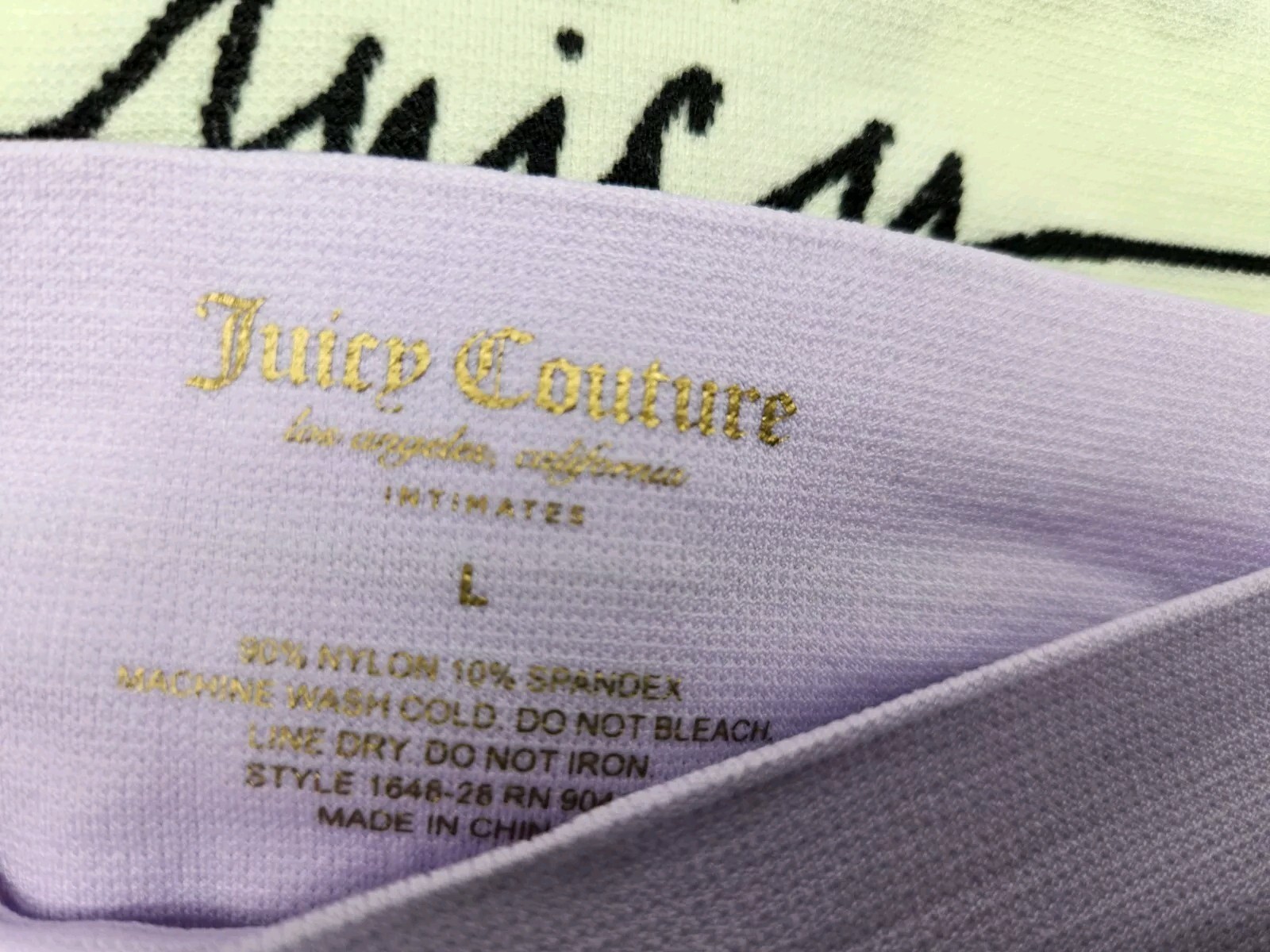 JUICY COUTURE 5 Pack Women's L XL Seamless Logo Thong Panties Black Gray Pink