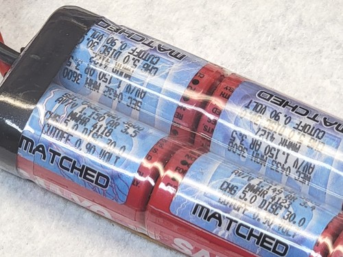 Vintage Trinity Sanyo 3600mah Vis-powered 6 Cell Matched Pack From 2004 - Picture 7 of 9