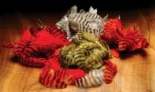 Hareline Dubbin DYED GRIZZLY SOFT HACKLE Fly Tying Material