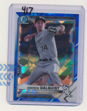 2021 Bowman Chrome Sapphire Andrew Dalquist 