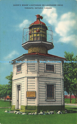 R603156 Canada Ontario Toronto Queen Wharf Lighthouse on Lakeshore Drive Valenti