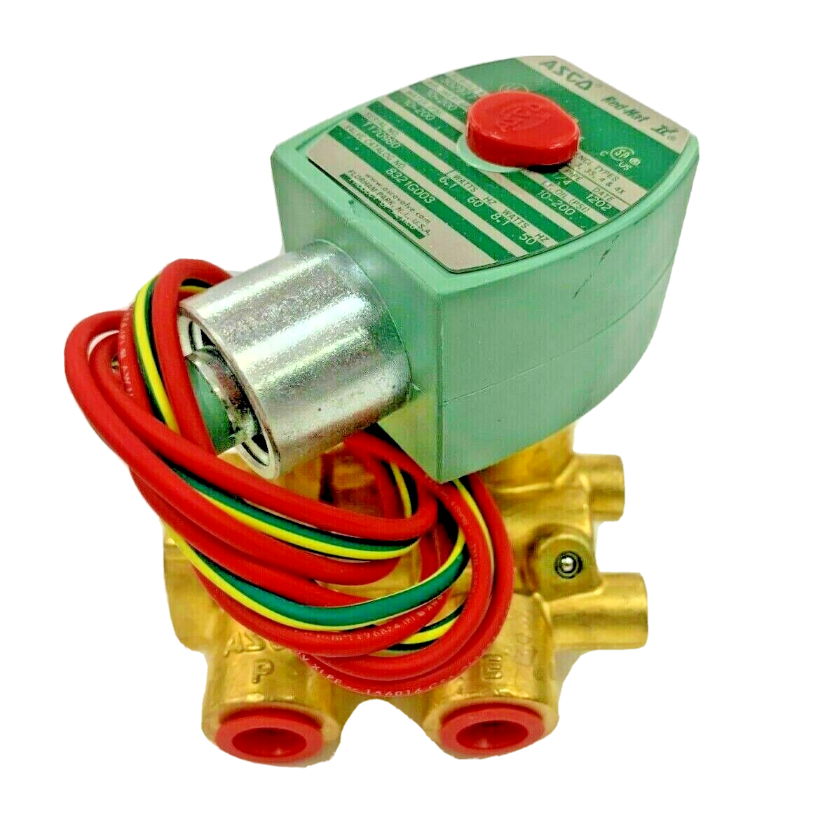 ASCO 8321G003 3/2 Normally Open Quick Exhaust Solenoid Valve 1/4" NPT