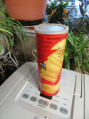 Vintage Undated  Newfangled Pringles Can From A Multi Pack With Lid