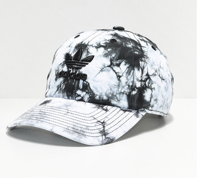 adidas originals women's relaxed tie dye strapback hat