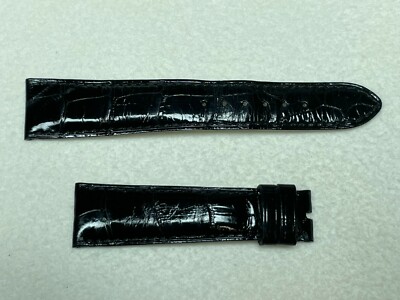 Patek Phillippe Black Alligator 20mmX16mm Watch Band OEM
