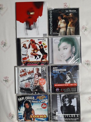 RHIANNA,TLC,LIL BOW WOW,LORNA,SHIVAREE,WINEHOUSE,GRANDE,ROCHA: 8 CD NEU