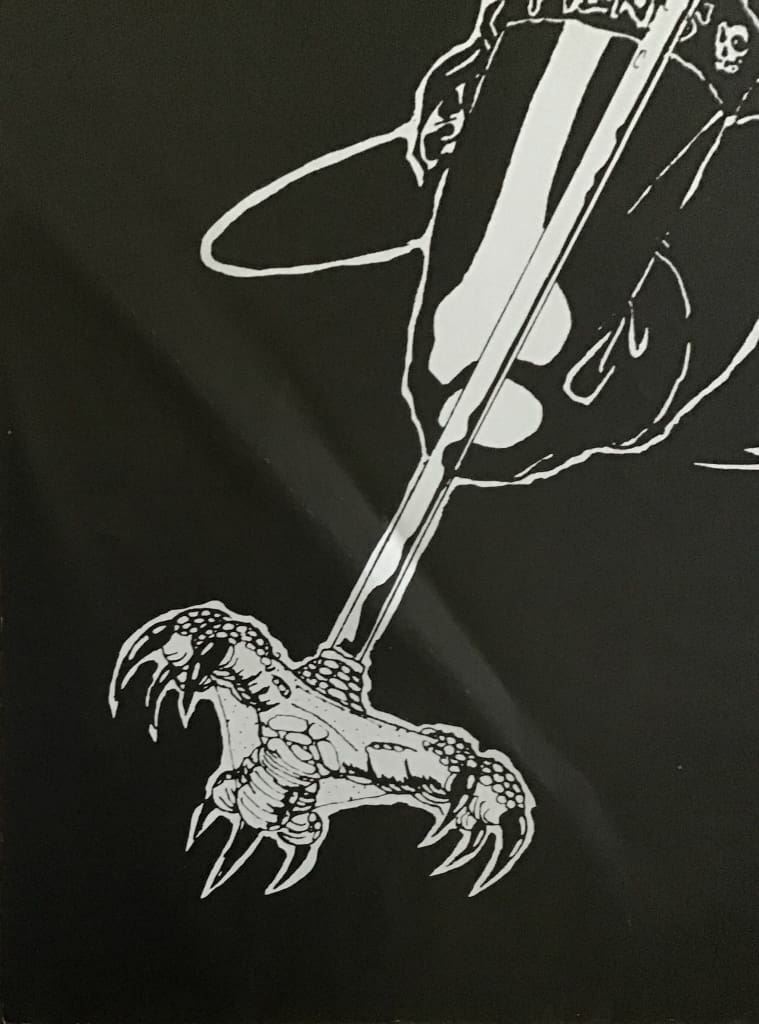 Misfits Legacy of Brutality Vintage UK Import 90's Poster 24 x 35