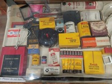 Vintage Dark Room Photography Supplies. Kodak, Ansco, Winder, Tube Sockets