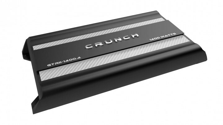 Crunch GTRII-1400.4 GTRII Series 1400 Watt Amplifier 4-Channel Car