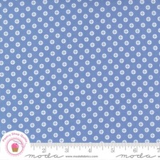 Moda SUNWASHED 29166 40 BLUE SKY Dots COREY YODER Quilt Fabric