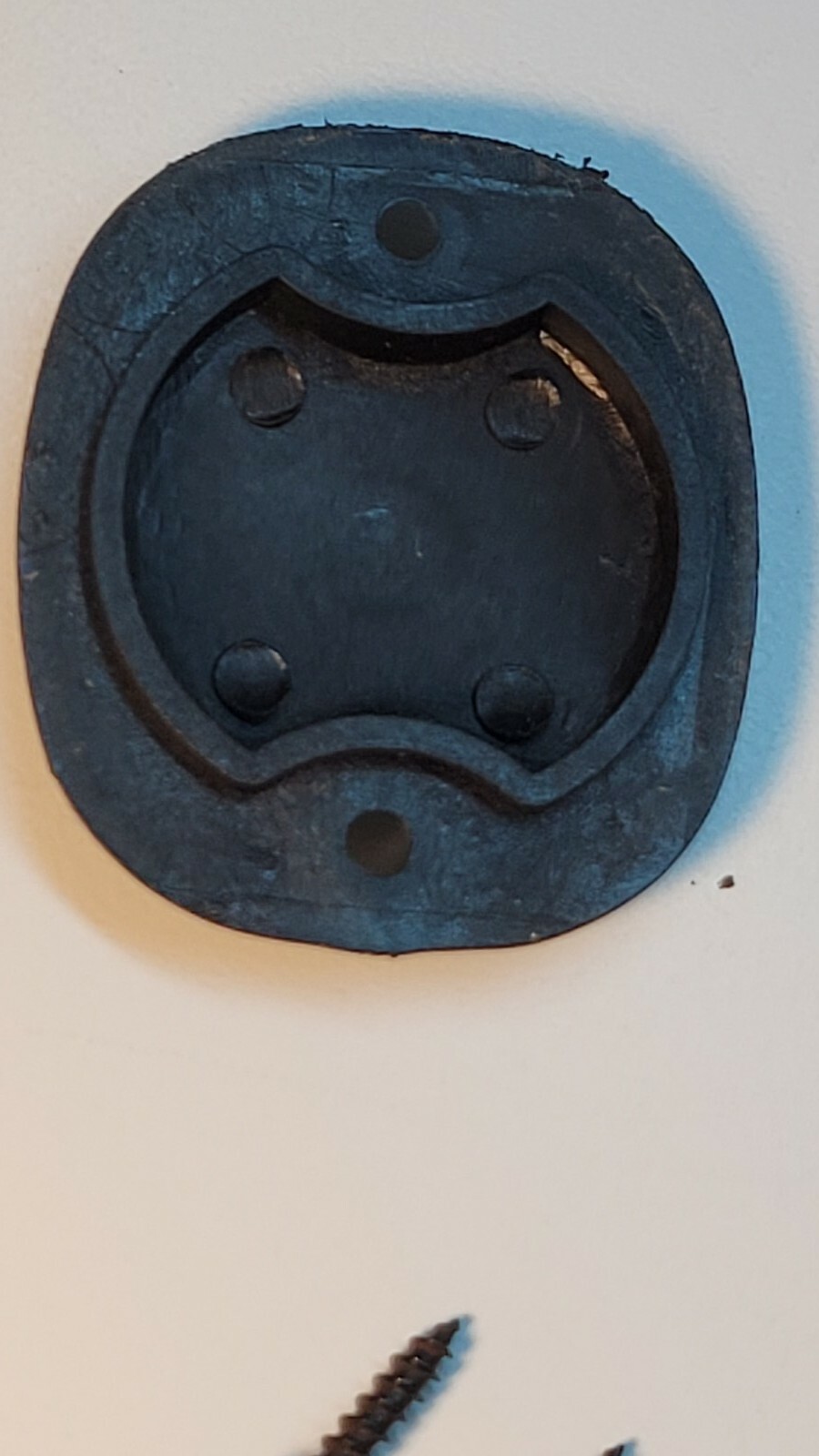 CVA Stag Horn Muzzleloader .50 Cal Rifle Stock Grip Cap with Screws (L