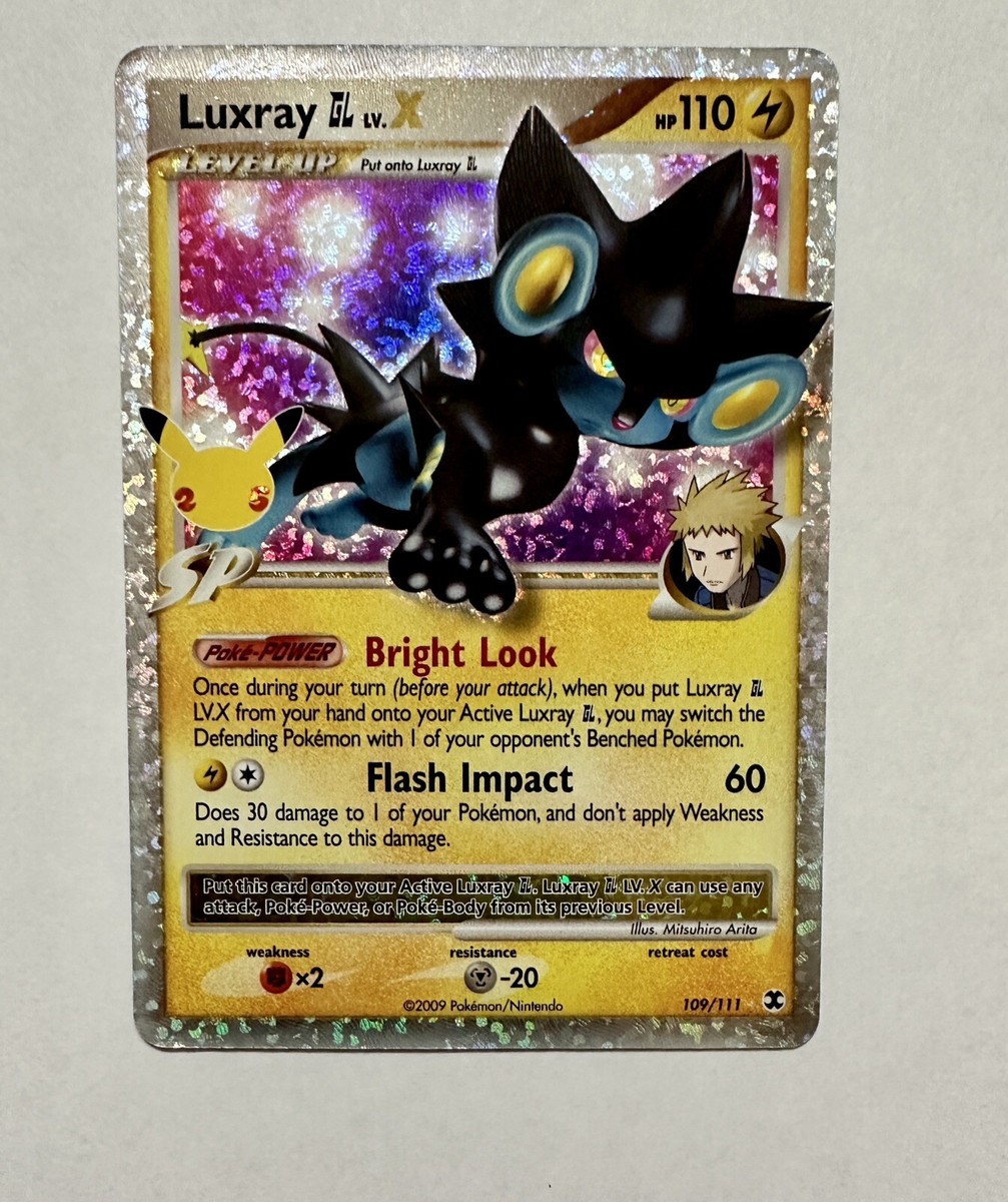 Pokémon TCG - Luxray GL LV. X 109/111 25th Anniversary