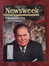 NEWSWEEK magazine October 17 1966 Oct 66 10/17/66 Tito Yugoslavia
