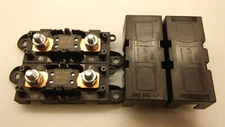 LITTELFUSE Mega Fuse Holder with Dual 150 amp 32V DC Slo-Blo