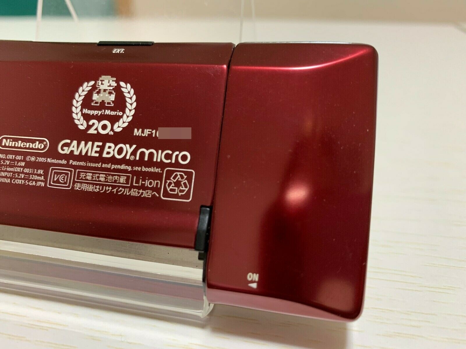 Rare Gameboy Micro RARE Nintendo Gameboy Micro Famicom Color Console 20th Anniversary F/S ...