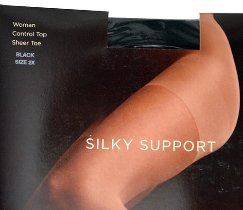 Talbots SILKY SUPPORT Control Top Sheer Toe Pantyhose Size A, B, C, 1X, 2X ~ NEW - Picture 23 of 25