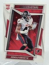2022 PANINI ROOKIES & STARS ARNOLD EBIKETIE ROOKIE FOOTBALL CARD FALCONS NFL