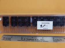Unknown Brand S2000N Power Transistors Qty 9 NOS