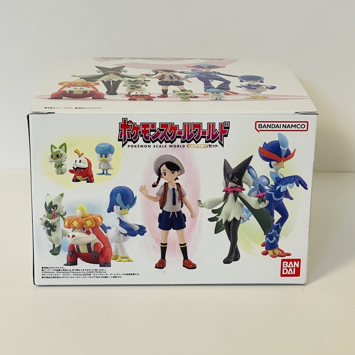 Pokemon Scale World Paldea Region Figure 1/20 Scale BANDAI Japan