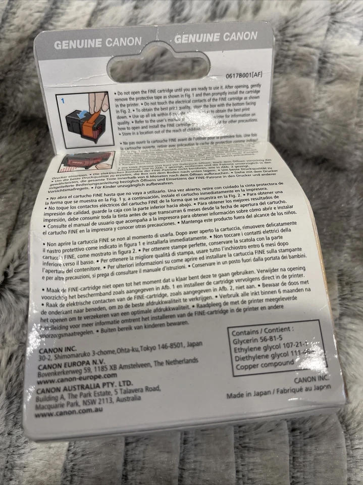 Cartucho de tinta Canon Ink CL-41 cian, magenta, amarillo Foto 3 de 4