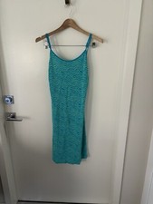 zara dress medium Blue Green Size Medium