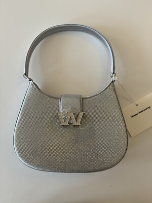 Alexander Wang W Legacy Small Hobo Bag Crystal Bedazzled NWT $850